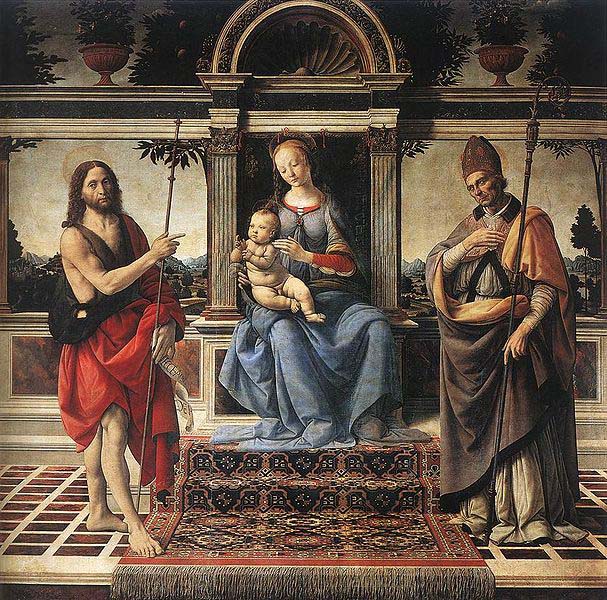 Madonna with Sts John the Baptist and Donatus Cathedral of Pistoia